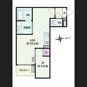 【間取り】 | Jack izumiⅡ