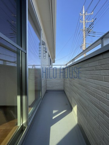 グランソフィア的場のバルコニー