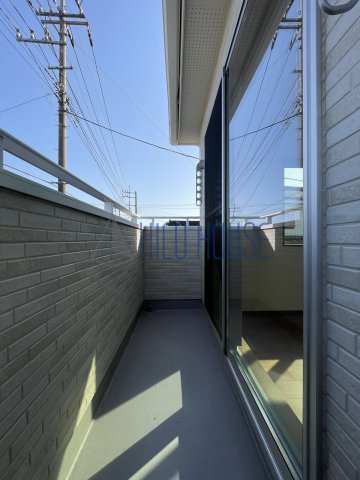 グランソフィア的場のバルコニー