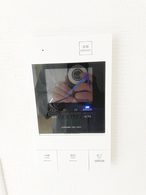 グランヴァン新大塚のセキュリティ|モニター付きインターホンです。