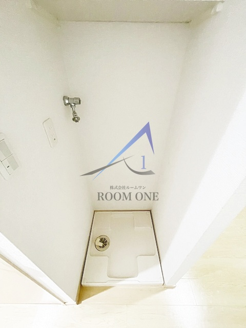 グランヴァン新大塚の設備|洗濯機置き場です。