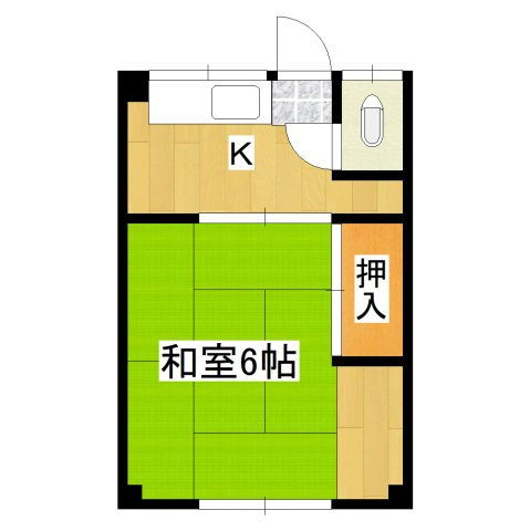 第二臼倉荘の間取り