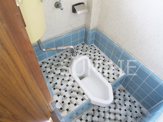 第二臼倉荘のトイレ|トイレは和式です。