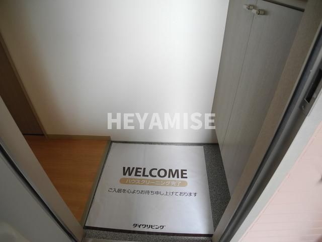 セジュールホワイトの玄関|※室内画像は別号室のもの