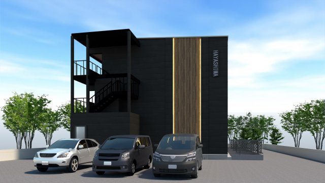 【外観パース】 | LENOIR Hayashima