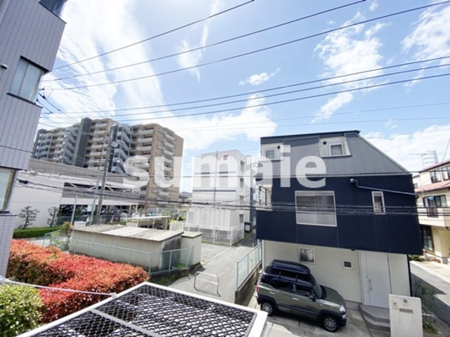 コスモ与野チェロードの展望|バルコニーからの景色です！