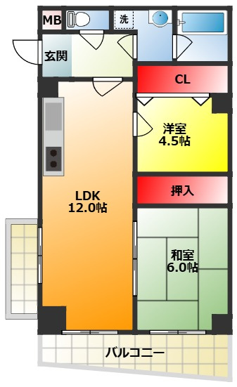 【間取り】 | グランフェルティ