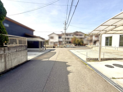 【前面道路含む現地写真】 | 桑名市大字五反田 | 南側前面道路