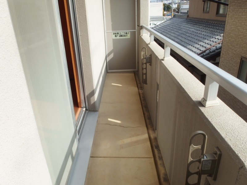 Ｔプラネットのバルコニー