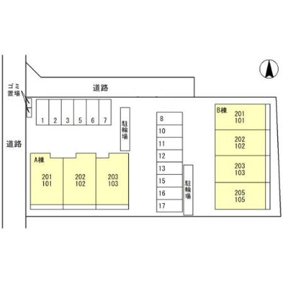 【区画図】 | アークB棟