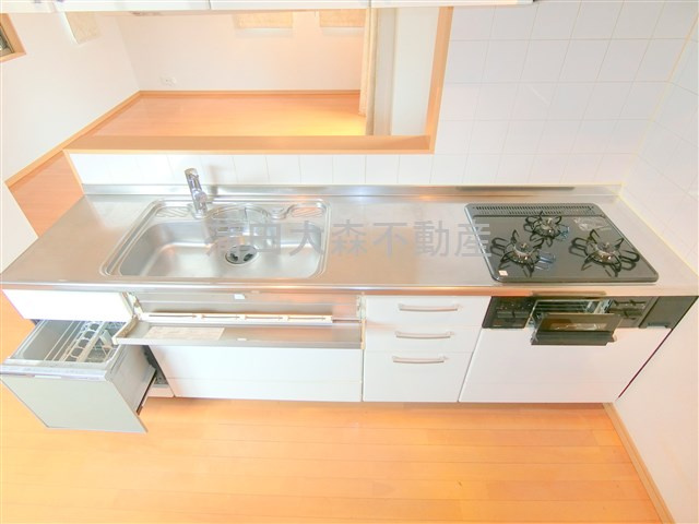 大田区羽田6丁目住宅のキッチン