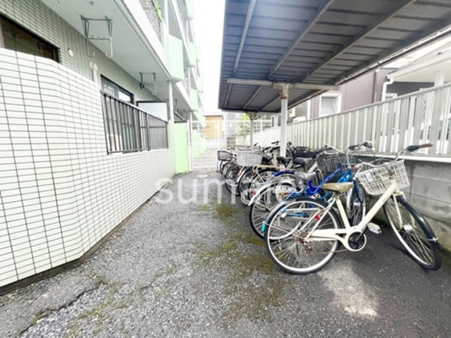 グリーンゲーブルのその他共用部分|駐輪置き場！
