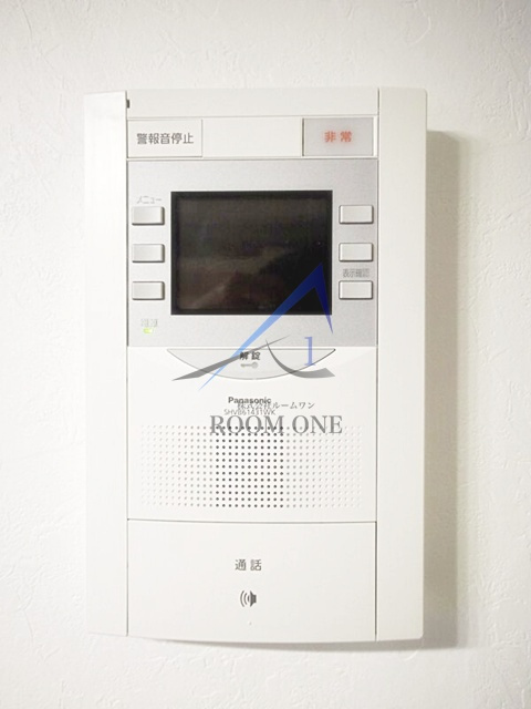 ハイタウン西蒲田のセキュリティ|モニター付インターホンです。
