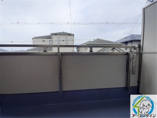 コンフォール　ライフのバルコニー|パース写真