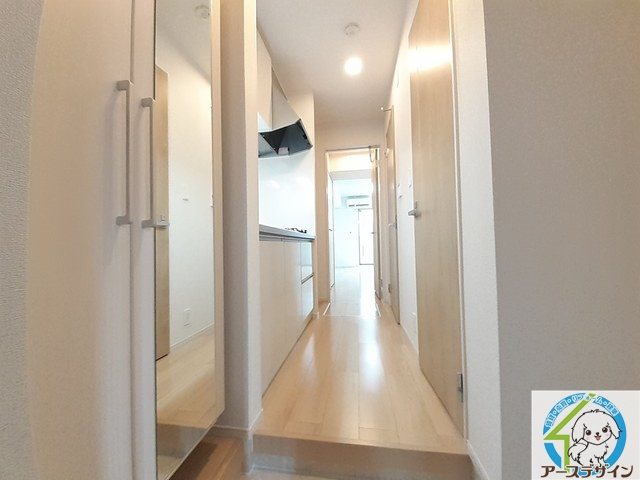 コンフォール　ライフの玄関|パース写真