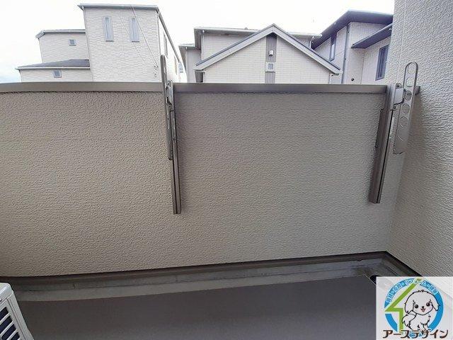 コンフォール　ライフのバルコニー|パース写真