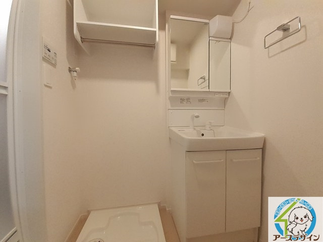 コンフォール　ライフの洗面所|パース写真