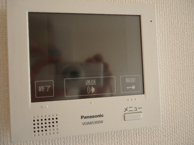 コンフォートレジデンスⅡのセキュリティ|カメラ付インターホン