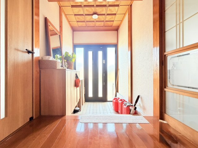 【日本家屋】二階建て倉庫付き土浦市高岡中古物件の玄関