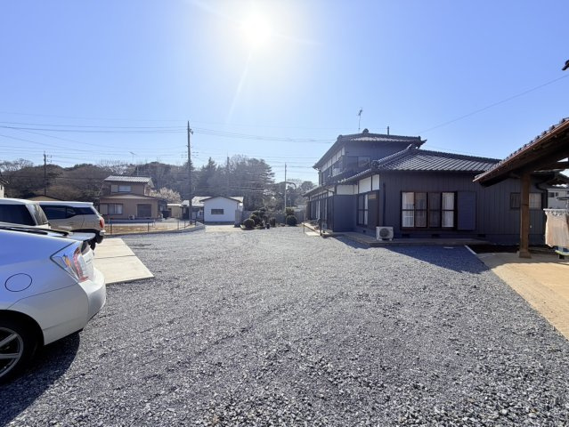 【日本家屋】二階建て倉庫付き土浦市高岡中古物件の庭