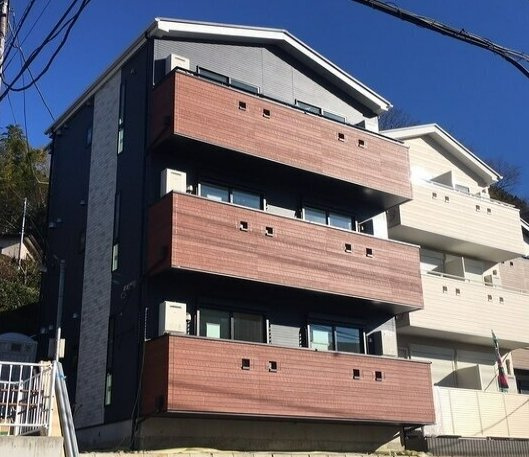 川崎市麻生区上麻生６丁目のアパートの外観