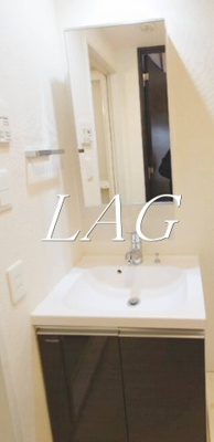 【洗面所】 | ジェノヴィア浅草Ⅱスカイガーデン | 洗面台です。