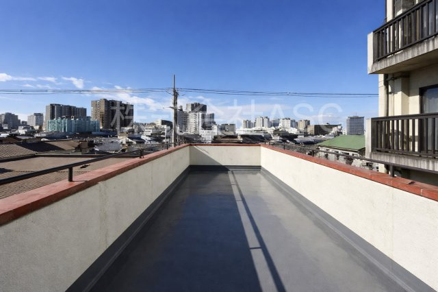 池田市栄本町戸建 事務所のバルコニー