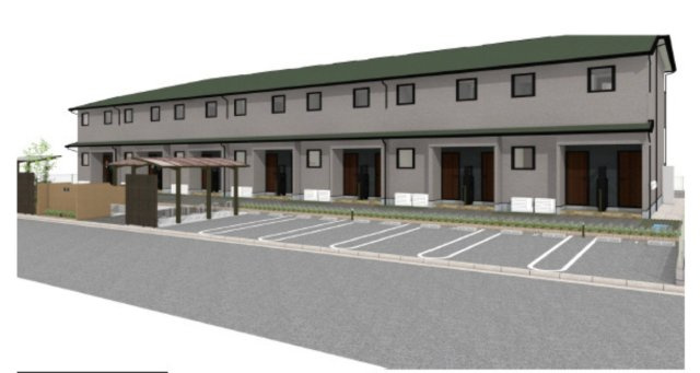 【外観パース】 | Familie | 建築中です