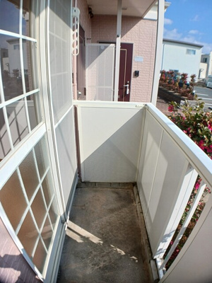 【バルコニー】 | サンアメニティ秋の里Ａ | イメージ写真です。