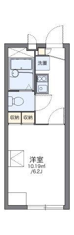 レオパレスアクティⅡの間取り