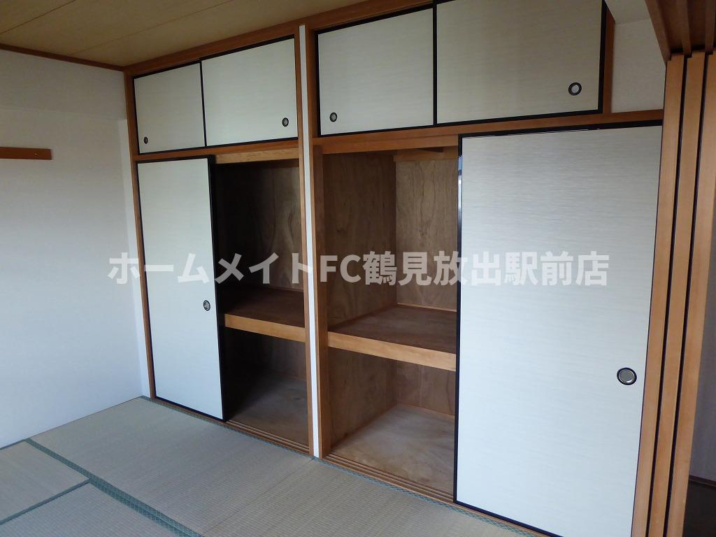 大阪市鶴見区焼野１丁目の賃貸マンションの収納