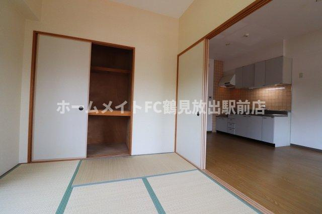 大阪市鶴見区浜５丁目の賃貸マンションの和室
