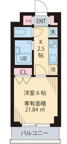 エスペランサ板橋の間取り|間取りです。