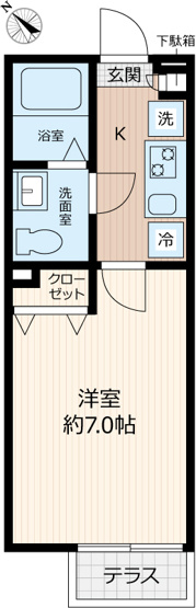【間取り】 | パステール・グラン桜木
