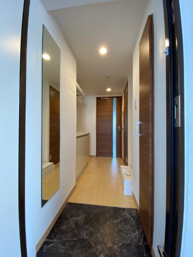 エルファーロ神楽坂の玄関|※別室参考写真です。