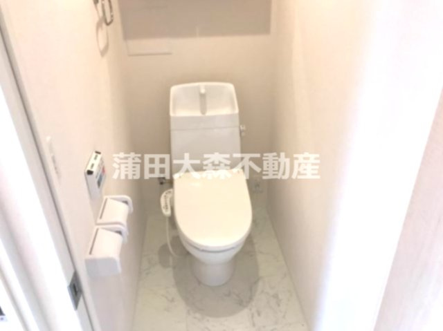 ルークスガーデン久が原のトイレ|温水洗浄便座付きのトイレ　