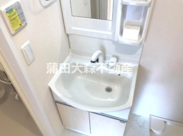 ルークスガーデン久が原の洗面所|洗面脱衣所　独立洗面台　洗濯機置き場