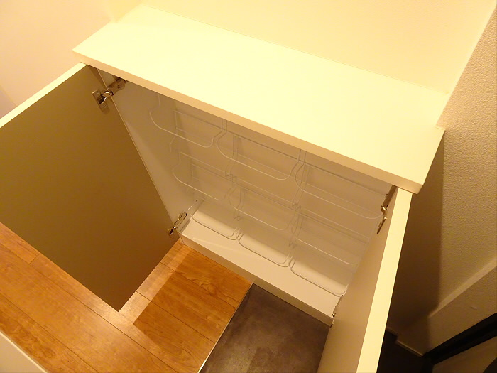  ハツダイフラットの収納