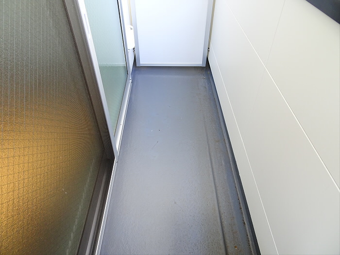  ハツダイフラットのバルコニー