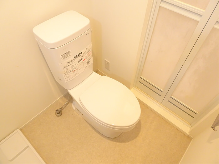  ハツダイフラットのトイレ