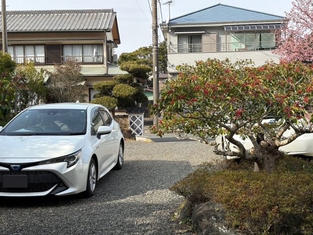 松崎町　松崎の庭|庭、駐車場