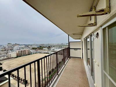 【バルコニー】 | ☆岸和田コーポラス壱号棟