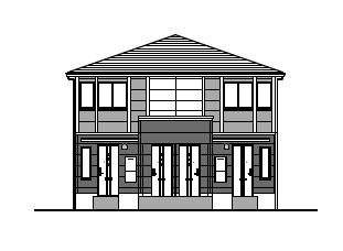【外観】 | （仮称）山科区四ノ宮賃貸アパート | 完成予想図