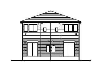 【外観】 | （仮称）山科区四ノ宮賃貸アパート | 完成予想図