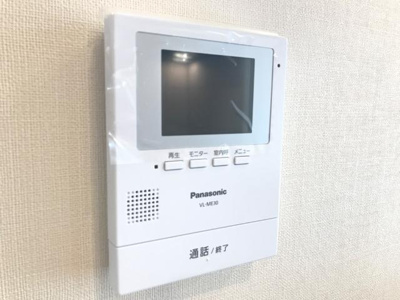 【内装】 | （仮称）山科区四ノ宮賃貸アパート | カメラ付インターホン（イメージ）