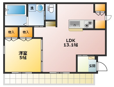 メゾンイーストの間取り
