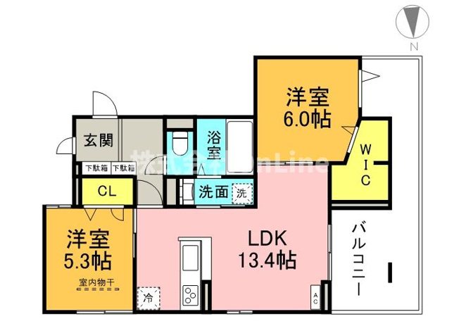 【間取り】 | ナティ サウス