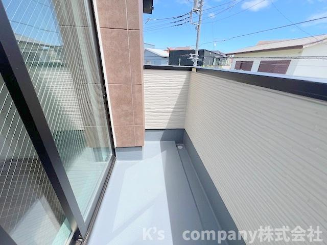 ◎茅ヶ崎市東海岸北5丁目　新築戸建　3号棟のバルコニー|バルコニー☆