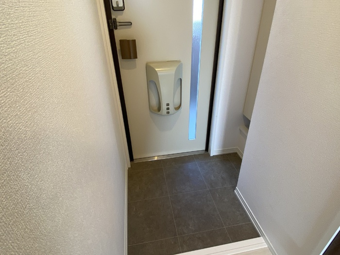 アルモニー木田の玄関