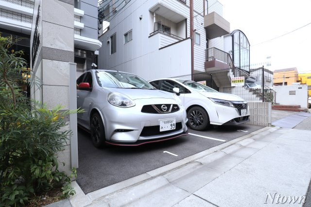 【駐車場】 | エステムコート名古屋鶴舞シエル | カースペースがあります